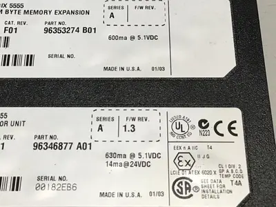 USED ALLEN BRADLEY 1756-L55 SER A