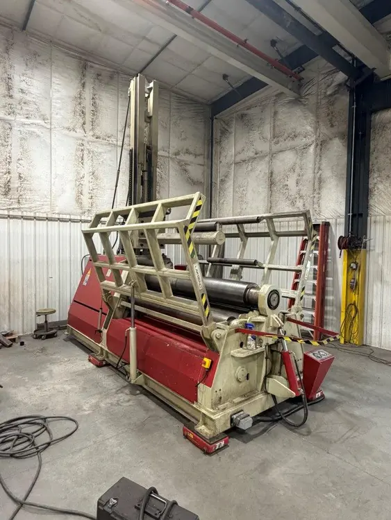 Used 2015 AKYAPAK AHS 20/16 Plate Bending Rolls including Pinch Illinois US | Revelation Machinery #1323272