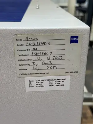 2013 ZEISS MASS ACCURA 16/42/14 Coordinate Measuring Machines | Machnet (7)