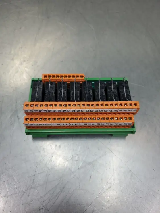 Used EUROGI 31E017609 8-Relay Module Unit Relays & Switches | Palmetto Automation #1153218