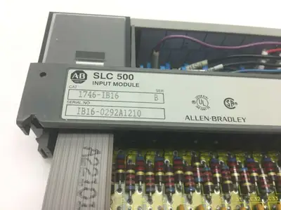 Used Allen-Bradley Ser. B SLC 500 Input Module 16-Inputs 24VDC PLC Input & Output Michigan US | Maverick Industrial Sales #1402213