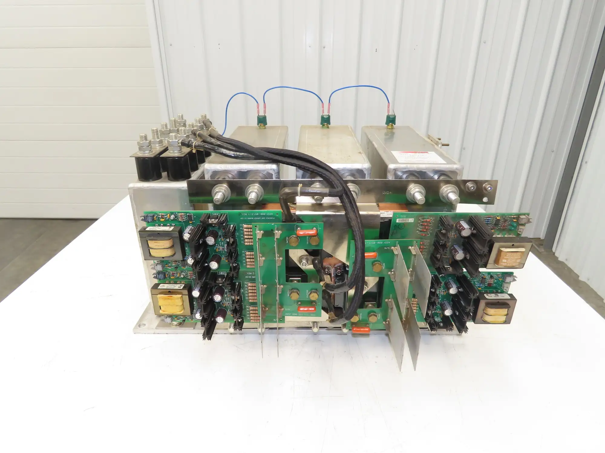 Rofin Sinar 880-2046-1 Capacitor Sub Assembly 900VDC 10mF 10000uF