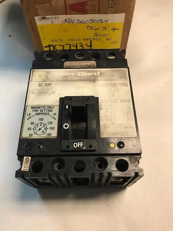 New | in-Stock SQUARE D FAL2603013M Miscellaneous Equipment (Electrical & Power) | Surplus Asset Holdings #1188375