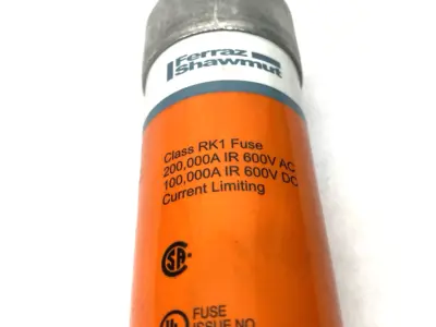 USED MERSEN DUAL ELEMENT TIME DELAY FUSE CLASS RK1 600V 150A