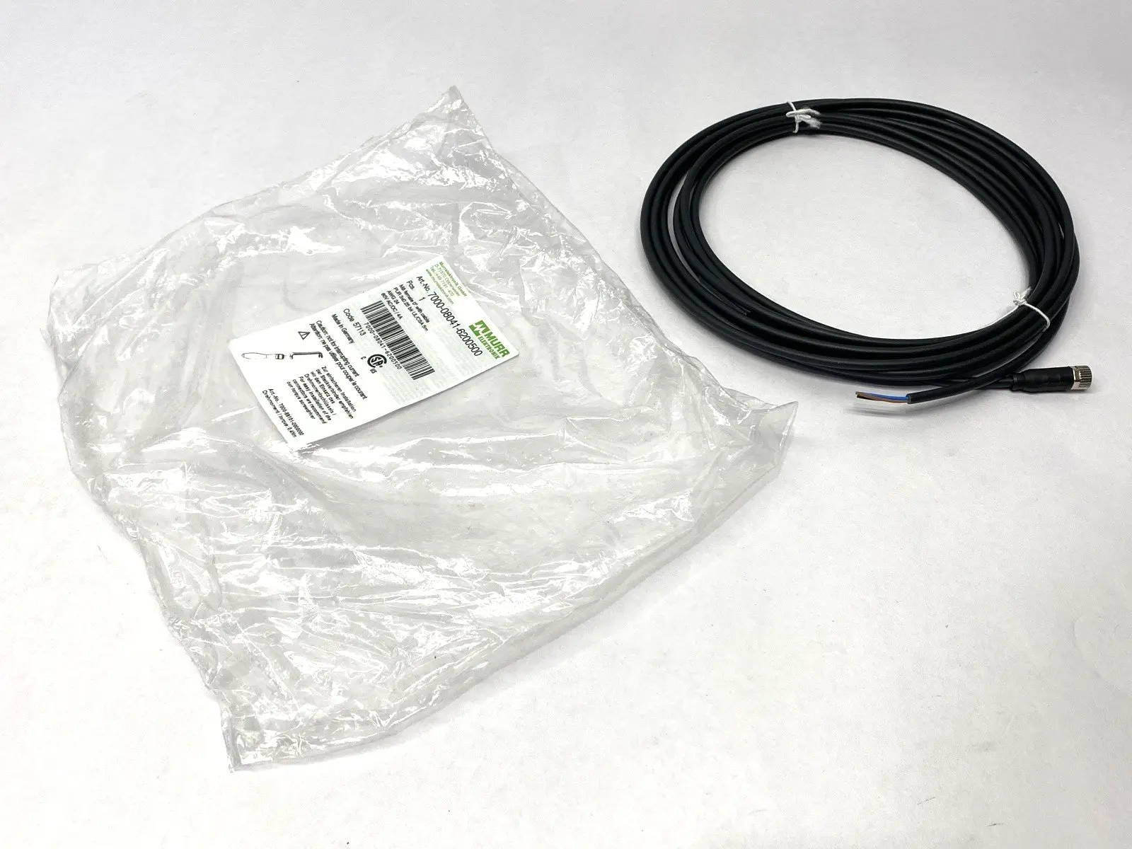 New | in-Stock MURRELEKTRONIK 7000-08041-6200500 Cable & Wire | Maverick Industrial Sales #1107315