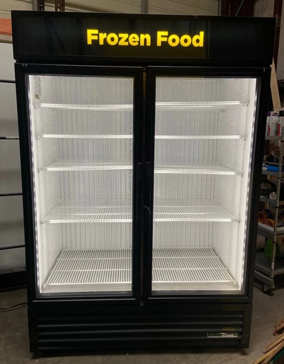 105-0050 True GDM-49F 2 Door Glass Freezer