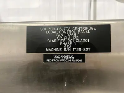 USED 2020 GEA WESTFALIA SSI-300-06-772