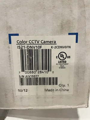 PELCO IS21-DNV10F Color CCTV Camera K-2CDNV0FN -NIB
