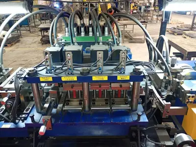 2022 XIAMEN Stud & Track Roll Forming Line Roll Formers | Midwest Machinery, LLC (4)
