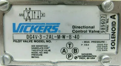 NEW VICKERS DG4V-3-2AL-M-W-B-40 SOLENOID VALVE 989607 DG4V32ALMWB40