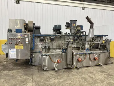 Used 1997 CAE RANSOHOFF SURECLEAN 24 WIDE BELT Parts Washers Ohio US | G-2000, Inc. #1228398
