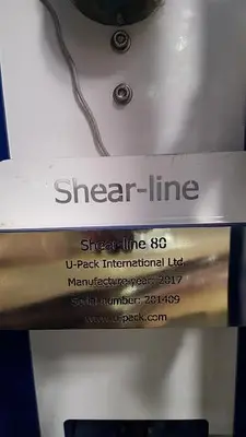 2017 Shear-line 80 Die Cutter