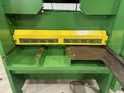 4' X 1/2" BETENBENDER MODEL #4-500 HYDRAULIC SQUARING SHEAR: STOCK #11792