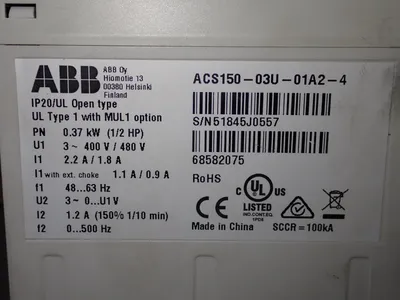 New | in-Stock ABB ACS15003U01A24 Power Inverters | HGR 24 #747646