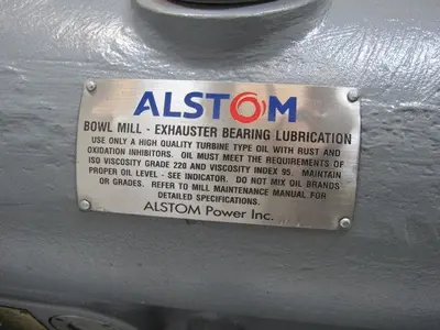 ALSTOM EX-194, EX-1943 Bowl Mill Exhauster Bearing Assembly / Rebuilt