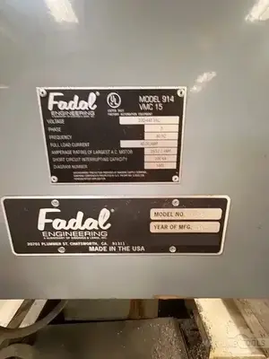 Used 1997 FADAL VMC-15 Vertical Machining Centers Arizona US | KD Machinery #1310855