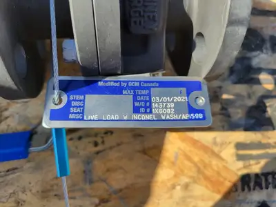 1" Class 150 Ball Valve B16.34