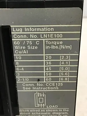 USED SIEMENS ED63B050