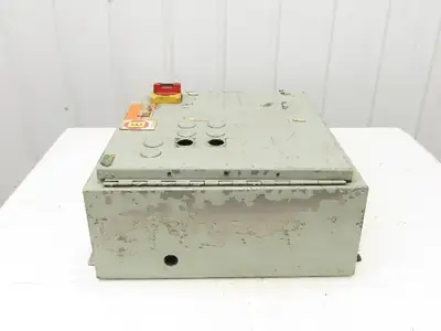 Hoffman A202008LP Electrical Box Enclosure Fused Disconnect Rotary Switch