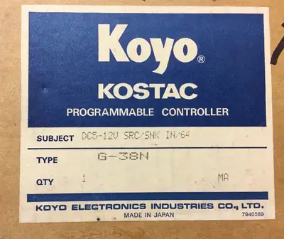 USED Koyo KOYO PLC G-38N