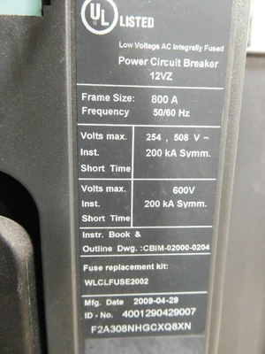 Used Siemens WLF2A308 Circuit Breakers Ohio US | Equipment Recovery Corp. #1330616