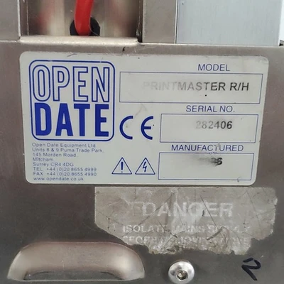 USED Open Date Printmaster R/H