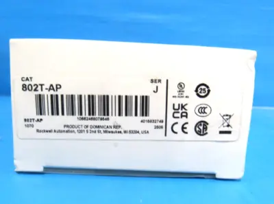 ALLEN BRADLEY 802T-AP LIMIT SWITCH W/ 802T-W4 SER.J 802AP