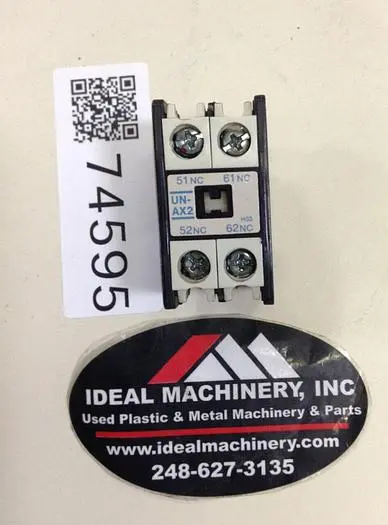 Used MITSUBISHI UN-AX2 PLC Contactors Michigan US | Ideal Machinery #700995
