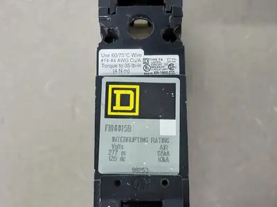 USED SQUARE D FH16015B