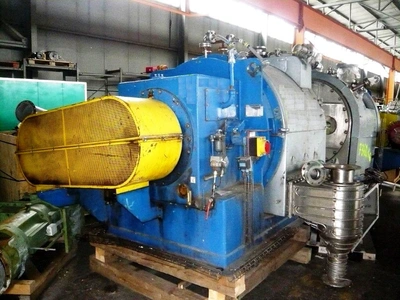 (2) Siebtechnik Tema H-1000 Conturbex centrifuges, 316SS.