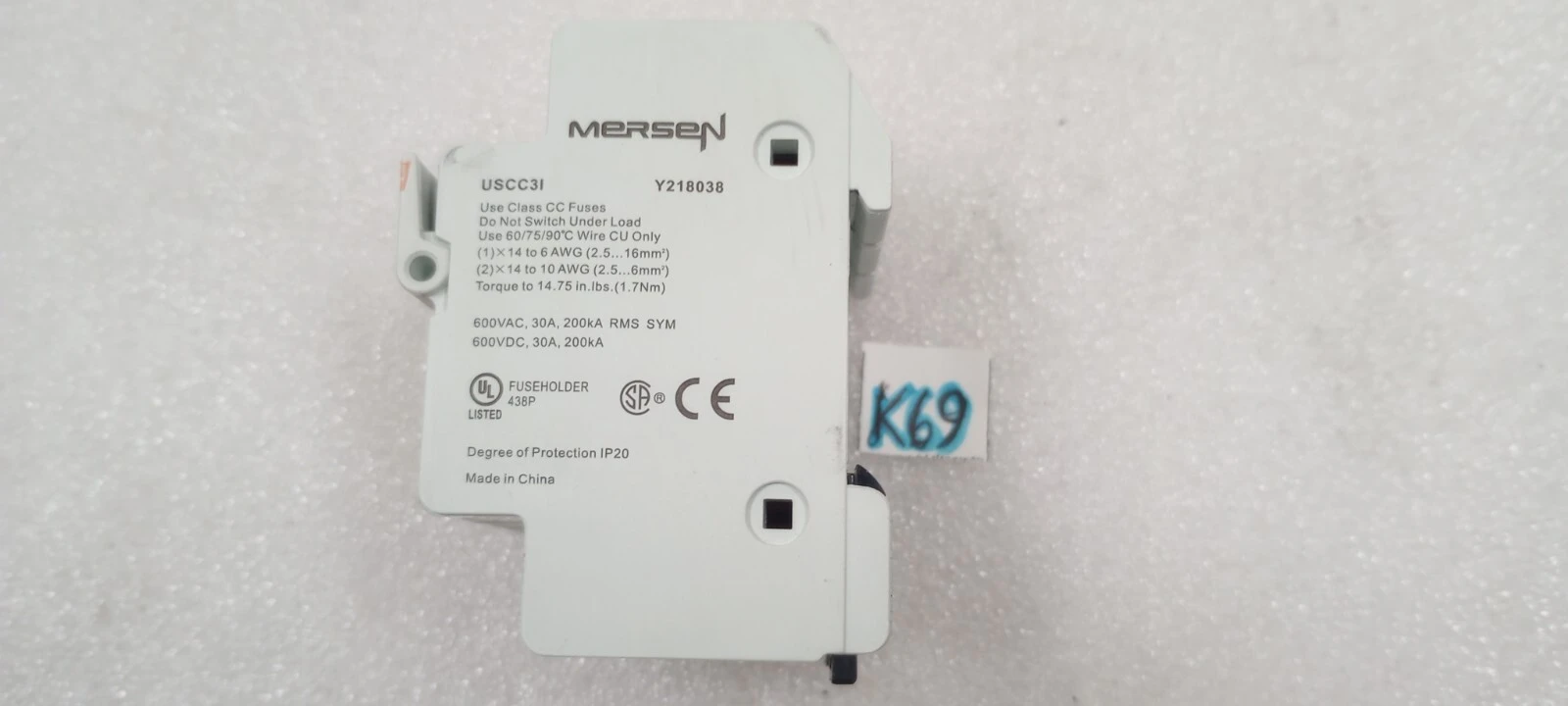 USED MERSEN Ferraz Shawmut USCC31