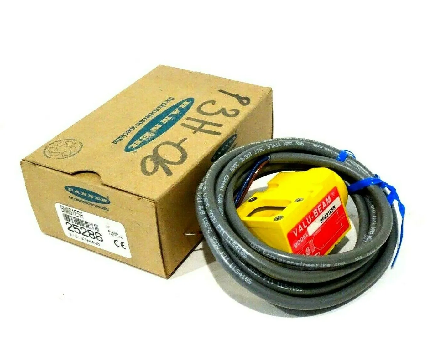 NEW BANNER ENGINEERING SMA91ESR VALUE BEAM 25286