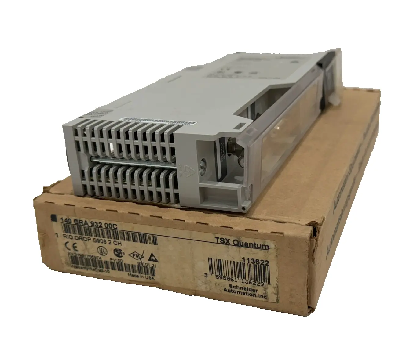 NEW SCHNEIDER 140 CRA 932 00C TSX QUANTUM RIO DROP S908 2CH 140VCRA93200C