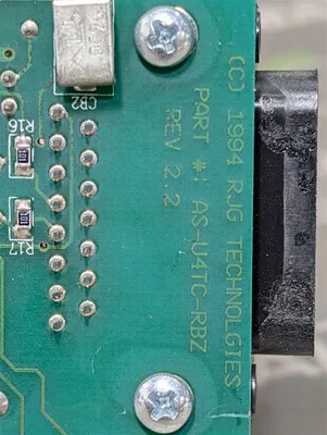 RJG Technologies Inc. AS-U4TC-RBZ Relay Board Rev. 2.2 Used
