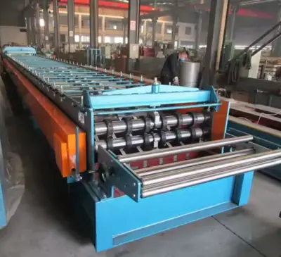 Wide Rib Roof Deck Roll Forming Machine – UAE