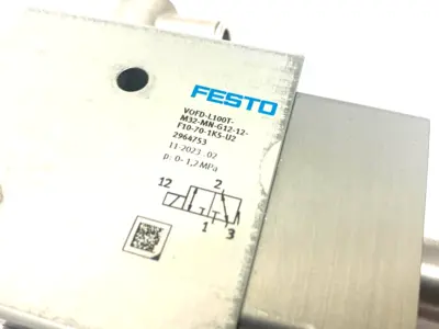 USED FESTO SOLENOID VALVE 3/2-WAY 2964753
