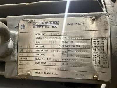 72” TABLE PANGBORN MODEL 6LK-7 ROTOBLAST SHOT BLAST MACHINE: YOBRO #24410