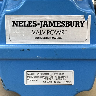 Used Jamesbury VPJ08CQ Valves/Fittings Indiana US | J&J Industrial Supply #1513174