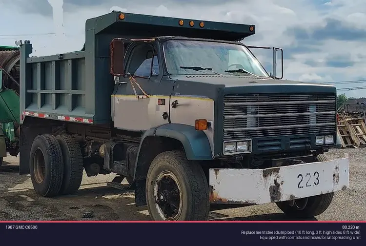 Used 1987 GMC C6500 Tractors & Trailers Michigan US | Proxy Equipment #1377752