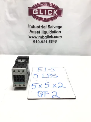 Siemens 3RT1035-1B Industrial Power Contactor 150A