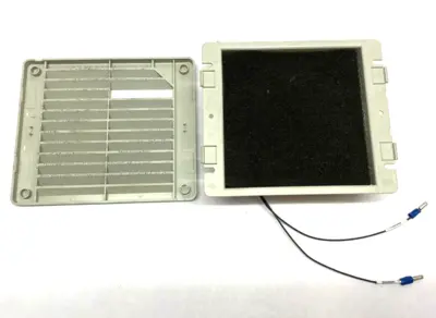 Used Hoffman Side Mount Vented Filter Fan Assembly for Electrical Enclosure Electronic Component Fans Michigan US | Maverick Industrial Sales #1494862