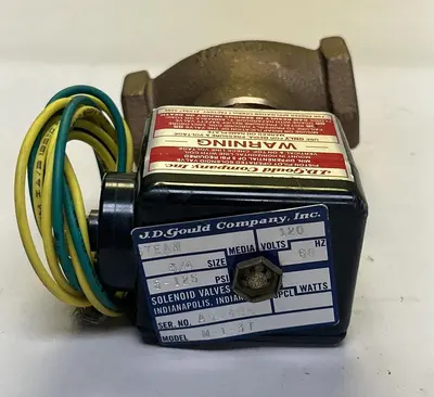 New | in-Stock J.D GOULD M-1-3T Solenoid Valves Ohio US | Surplus Asset Holdings #1246360
