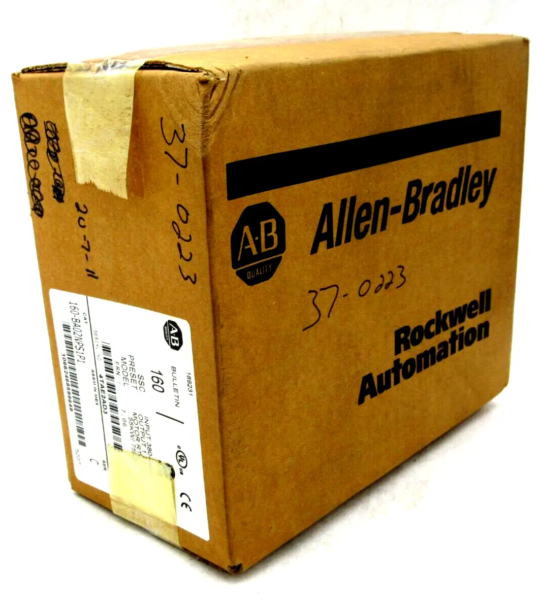 NEW ALLEN BRADLEY 160-BA02NPS1P1 SPEED CONTROLLER FRN7.06 SER.C 160BA02NPS1P1