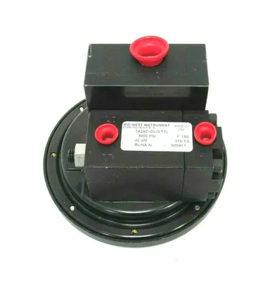 NEW MID-WEST INSTRUMENTS 142AC-00-O PRESSURE GAUGE 142AC00O