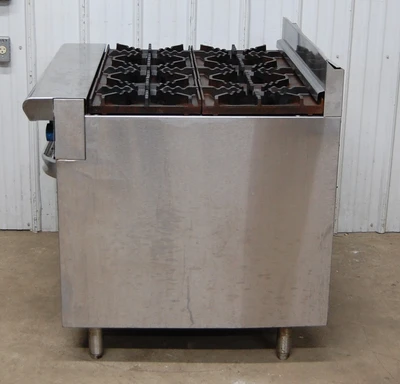 142-1125 Imperial IHR-6-C Natural Gas 6 Burner Stove w Convection Oven
