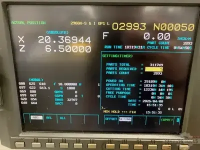 USED 2006 HARDINGE CONQUEST GT27SP