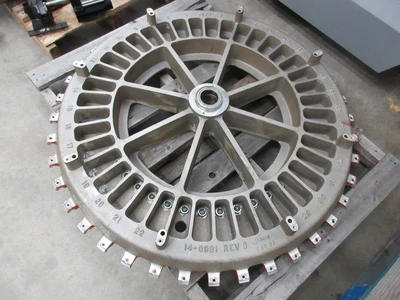 USED 2013 USED HAAS PARTS AND TOOLING 14-0931 REV. D CAROUSEL CASTING SMTC40-40