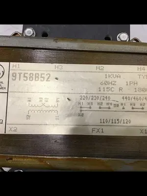 USED GENERAL ELECTRIC 9T58B52