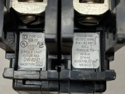 USED SQUARE D QO250