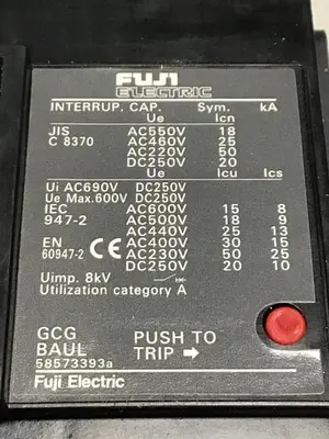 USED FUJI ELECTRIC SA203BAUL175